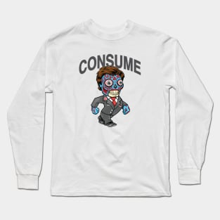 CONSUME - They Live Mascot Long Sleeve T-Shirt